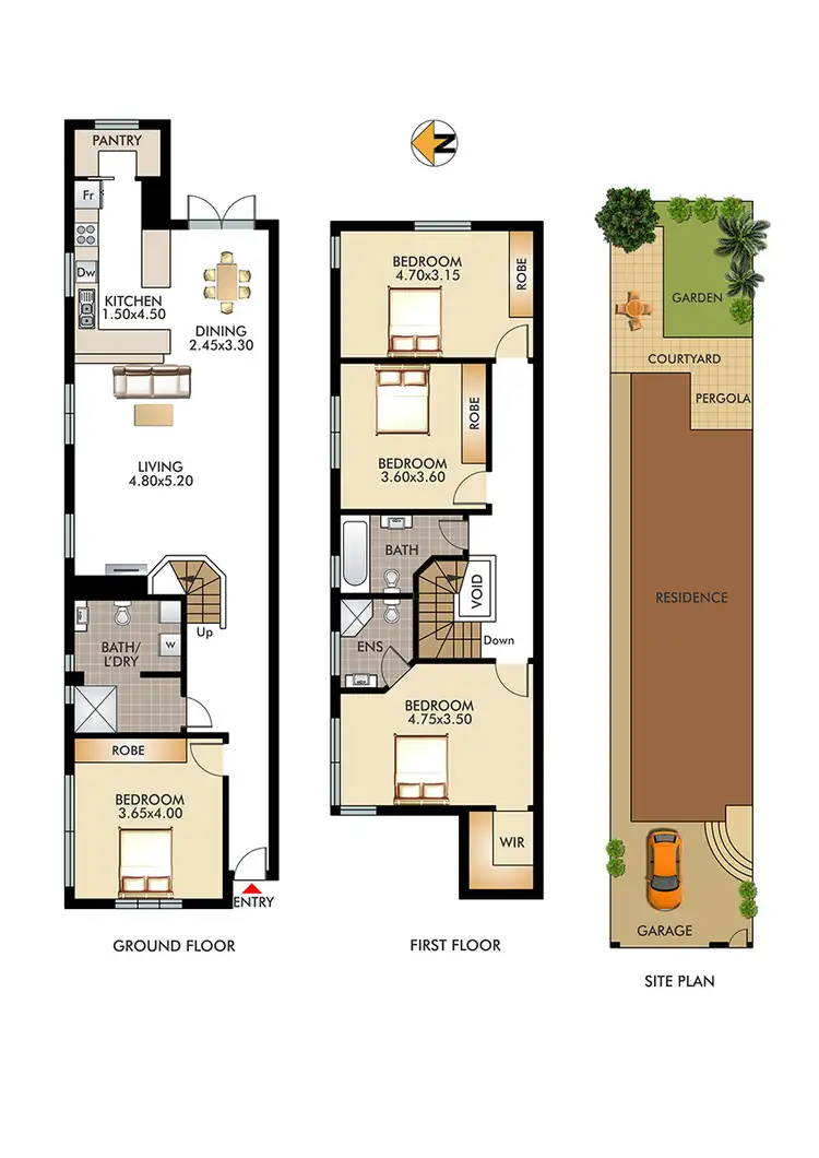 Floorplan of Homely house listing, 80 Glenayr Avenue, North Bondi NSW 2026