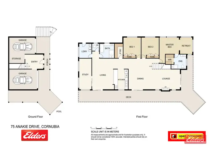 Floorplan of Homely house listing, 75 Anakie Drive, Cornubia QLD 4130