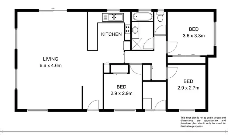 Floorplan of Homely house listing, 5 Bethune Street, Chigwell TAS 7011