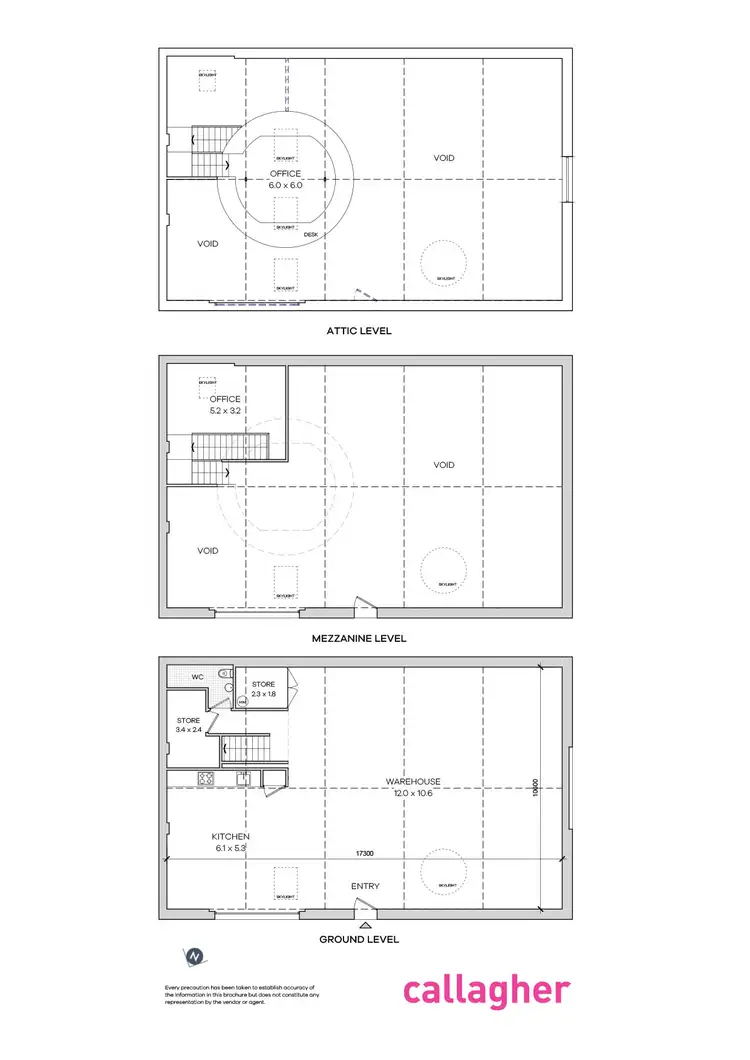 Floorplan of Homely warehouse listing, 19 Mary Street, Newtown NSW 2042