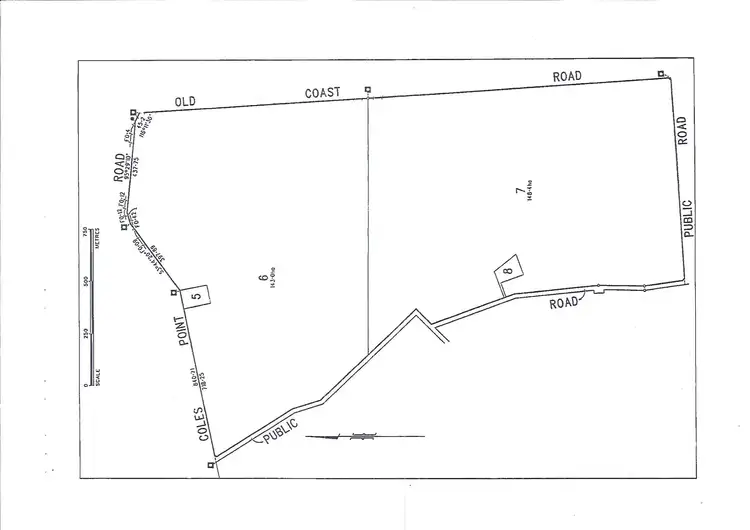 Floorplan of Homely land listing, Lot 6 & 7 Hundred of Warrow, Coles Point via, Port Lincoln SA 5606