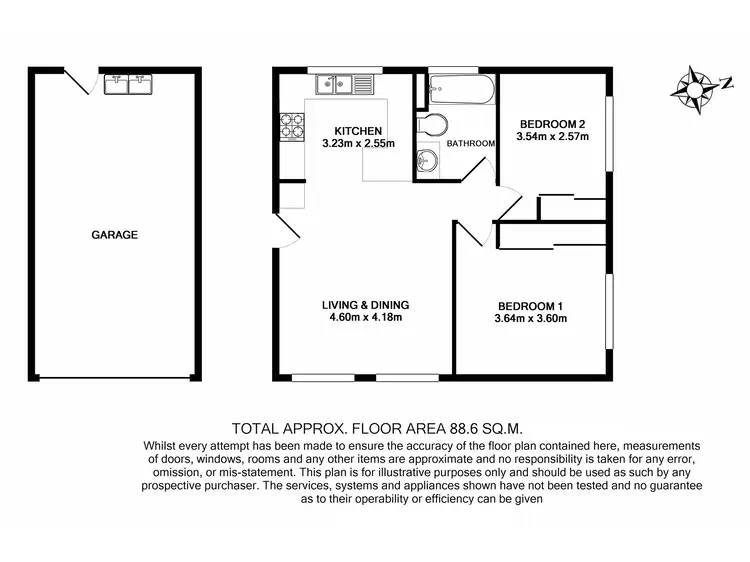 Floorplan of Homely unit listing, 3/113 Chaucer Street, Moorooka QLD 4105