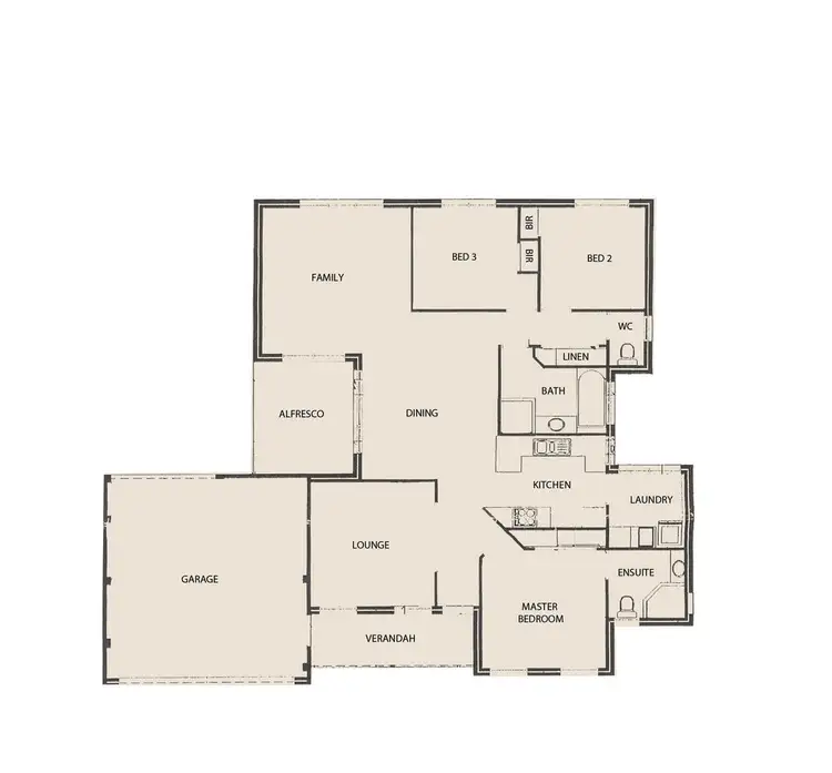 Floorplan of Homely house listing, 12 Lemongrass Way, Falcon WA 6210