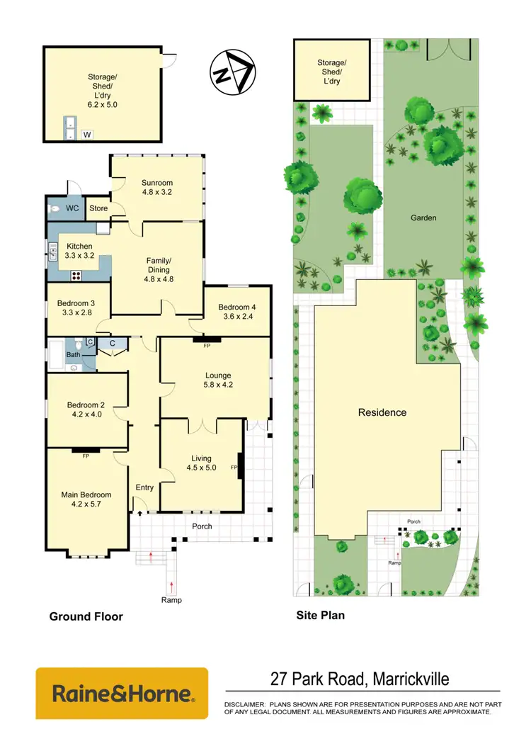 Floorplan of Homely house listing, 27 Park Road, Marrickville NSW 2204