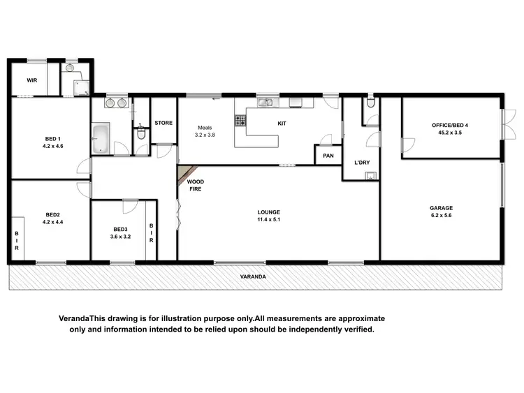Floorplan of Homely house listing, 20477 RIDDOCH HIGHWAY, Mil Lel SA 5291