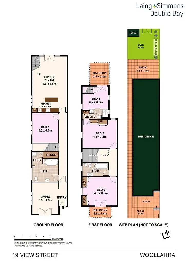 Floorplan of Homely house listing, 19 View Street, Woollahra NSW 2025