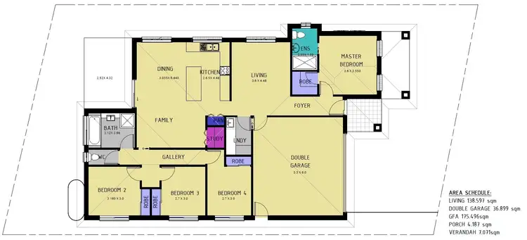 Floorplan of Homely house listing, 29 Aprasia Avenue, Googong NSW 2620