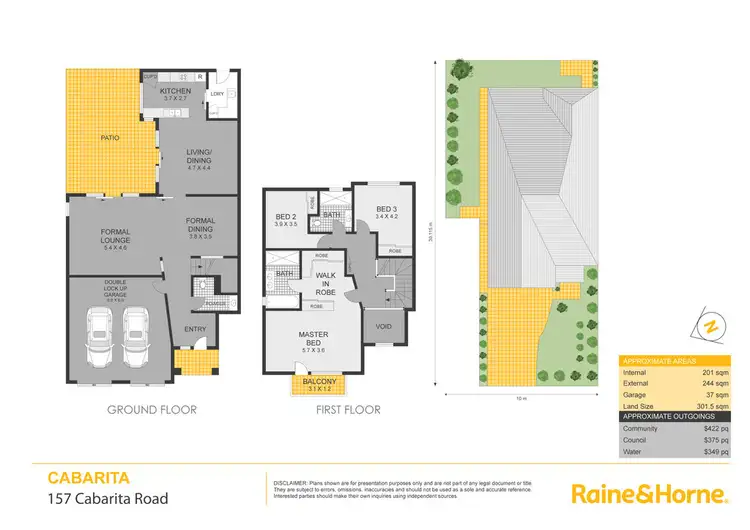 Floorplan of Homely house listing, 157 Cabarita Road, Cabarita NSW 2137