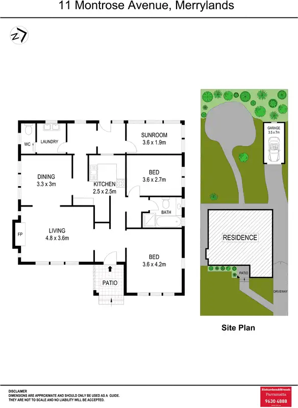 Floorplan of Homely house listing, 11 Montrose Avenue, Merrylands NSW 2160