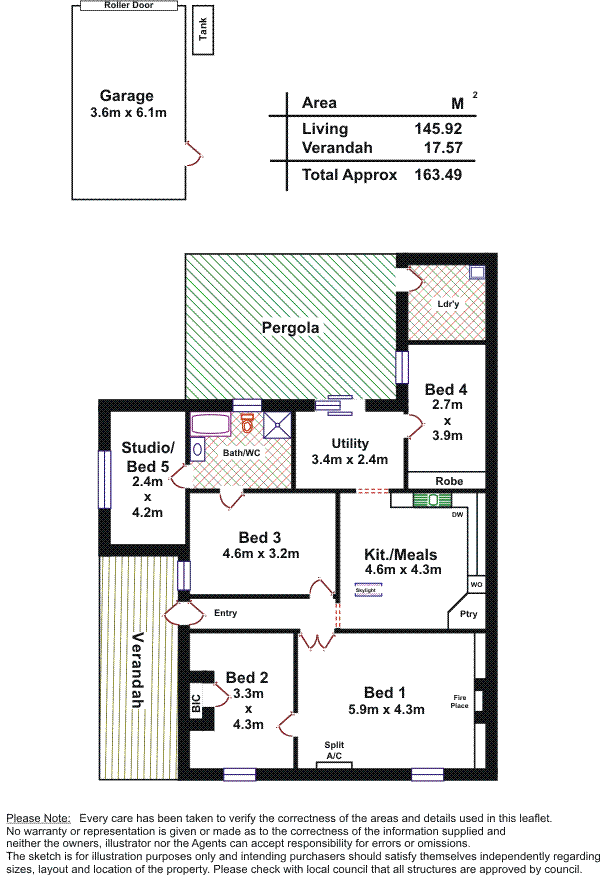 Floorplan of Homely house listing, 3 High Street, Strathalbyn SA 5255