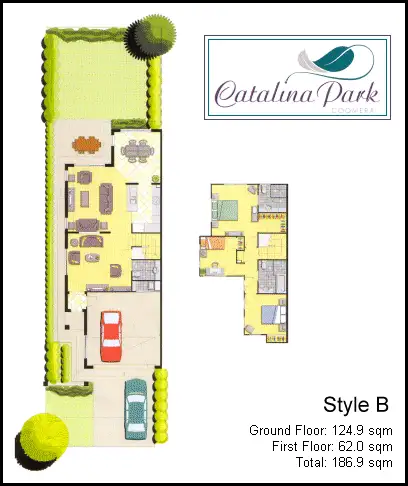 Floorplan of Homely house listing, 109/2 Catalina Way, Upper Coomera QLD 4209