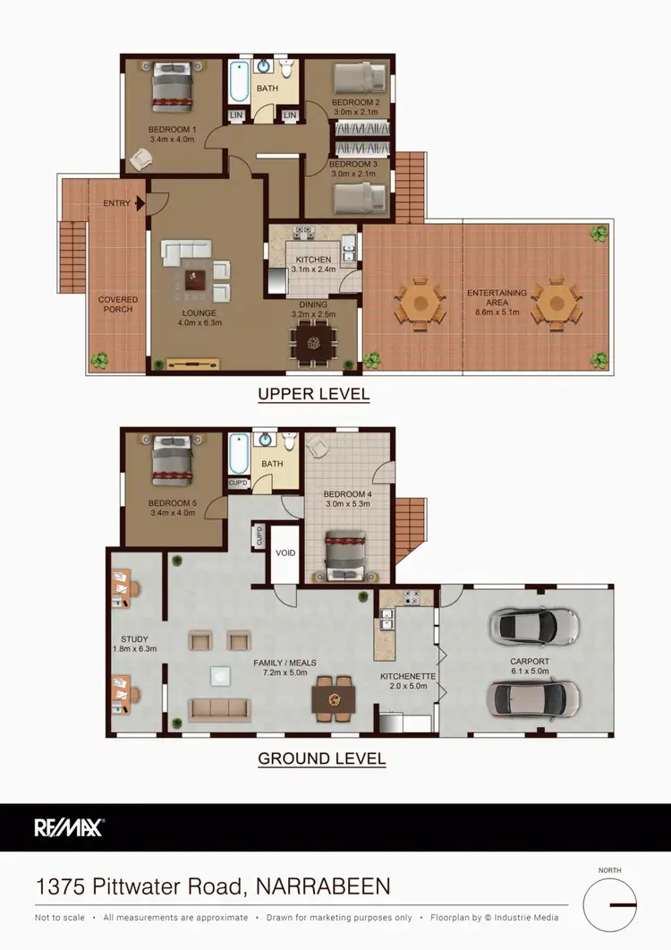 Floorplan of Homely house listing, 1375 Pittwater Rd, Narrabeen NSW 2101