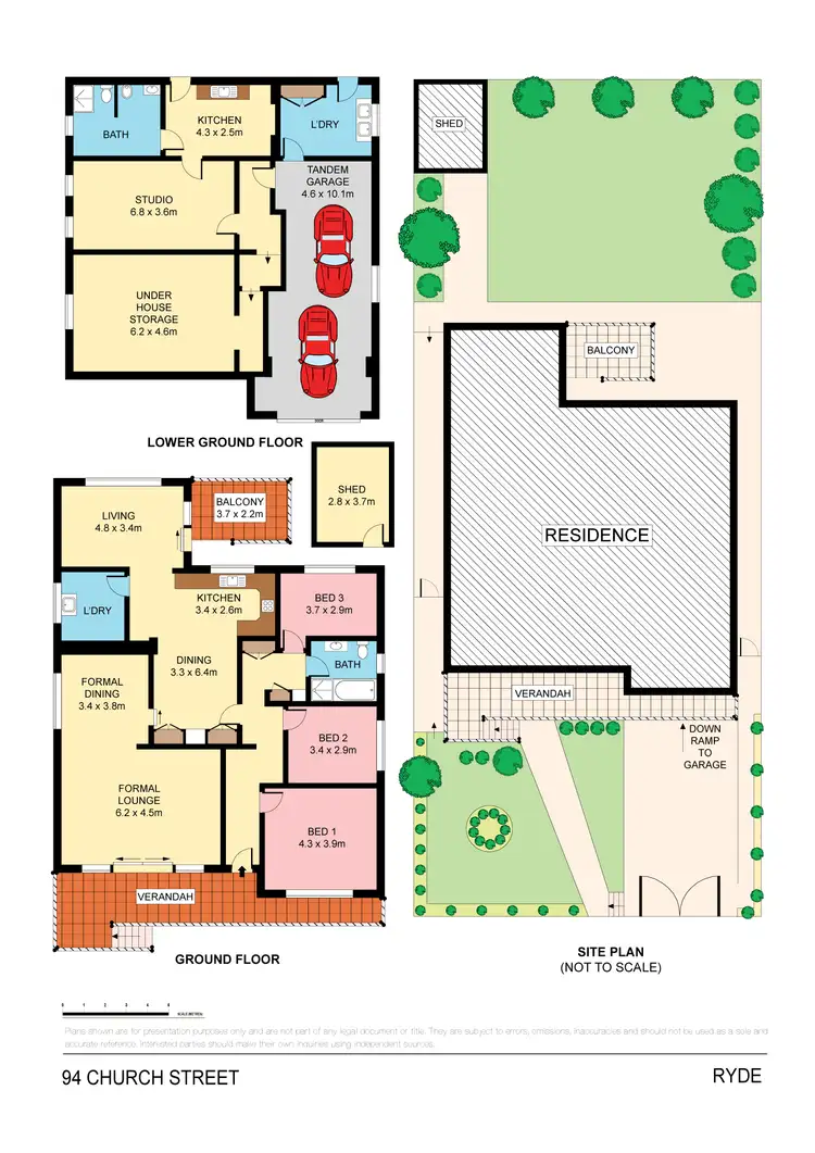 Floorplan of Homely house listing, 94 Church Street, Ryde NSW 2112