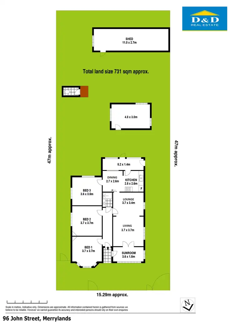 Floorplan of Homely house listing, 96 John Street, Merrylands NSW 2160