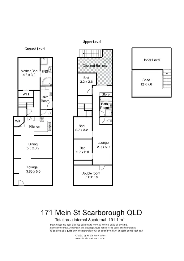 Floorplan of Homely house listing, 171 Mein Street, Scarborough QLD 4020