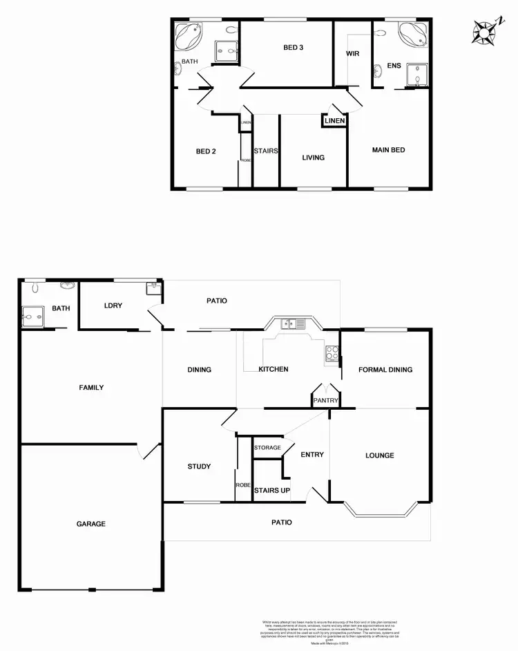 Floorplan of Homely house listing, 17 Rathluba Cresent, East Maitland NSW 2323