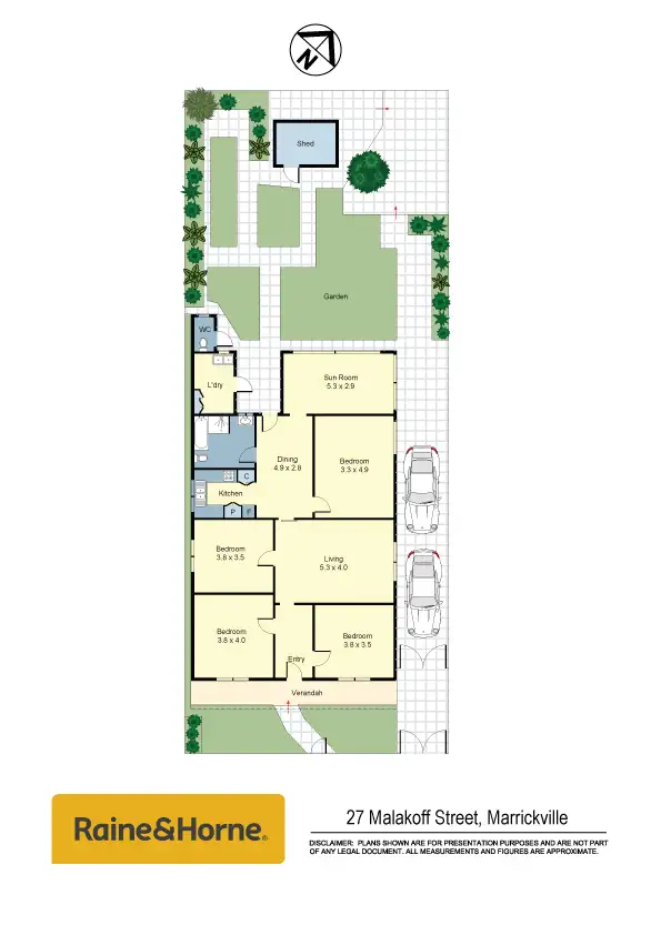 Floorplan of Homely house listing, 27 Malakoff Street, Marrickville NSW 2204
