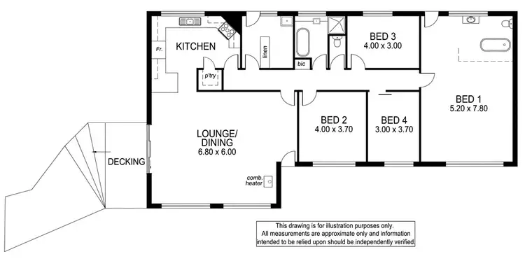 Floorplan of Homely house listing, 29 Southern Ports Highway, Robe SA 5276