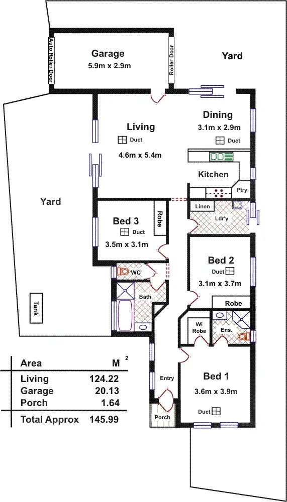 Floorplan of Homely house listing, 1/11 Blackburn Road, Elizabeth East SA 5112