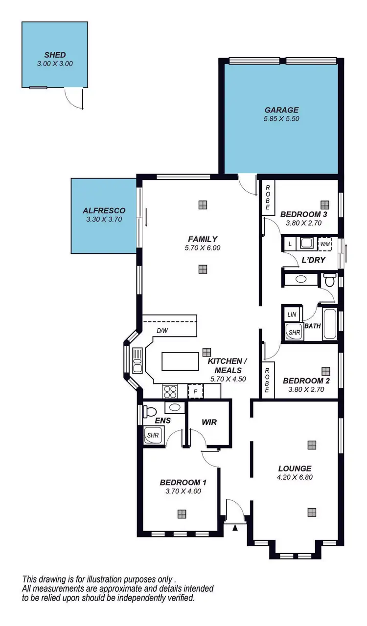 Floorplan of Homely house listing, 720 Grand Boulevard, Seaford Meadows SA 5169
