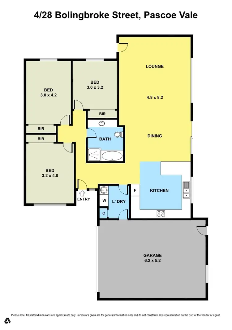 Floorplan of Homely house listing, 4/28 Bolingbroke Street, Pascoe Vale VIC 3044
