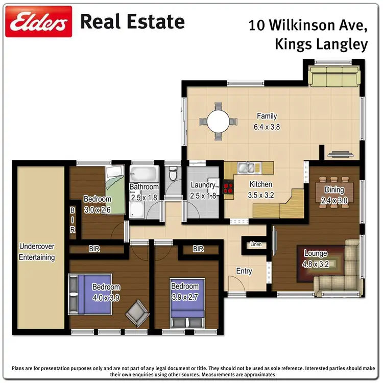 Floorplan of Homely house listing, 10 Wilkinson Avenue, Kings Langley NSW 2147