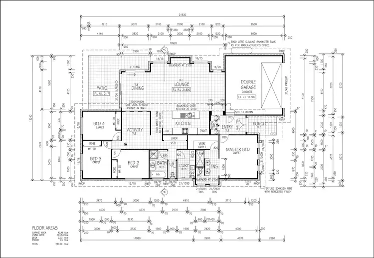 Floorplan of Homely house listing, 17 Westwood Street, Banora Point NSW 2486