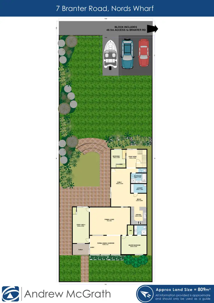 Floorplan of Homely house listing, 7 Branter Road, Nords Wharf NSW 2281