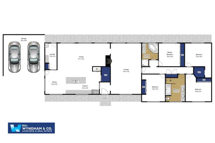 Floorplan of Homely house listing, 3B Suding Close, Wy Yung VIC 3875