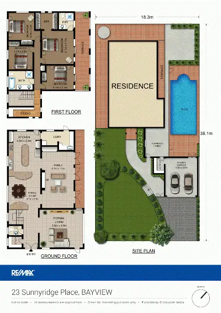 Floorplan of Homely house listing, 23 Sunnyridge Pl, Bayview NSW 2104