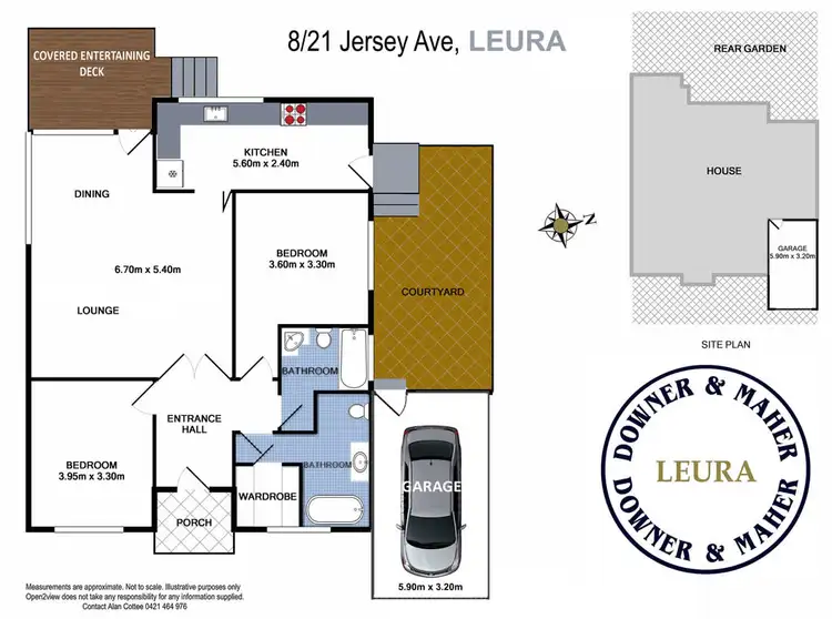 Floorplan of Homely townhouse listing, 8/21 Jersey Avenue, Leura NSW 2780