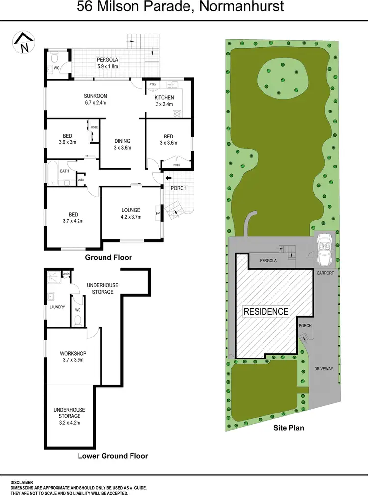 Floorplan of Homely house listing, 56 Milson Parade, Normanhurst NSW 2076
