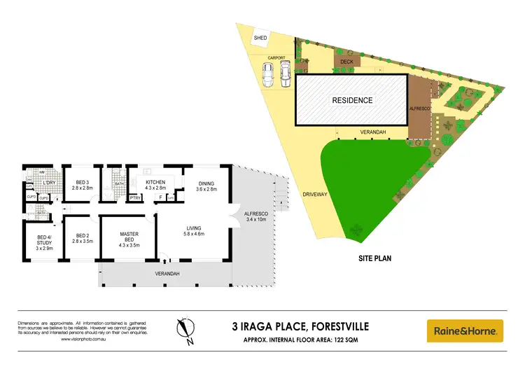 Floorplan of Homely house listing, 3 Iraga Place, Forestville NSW 2087