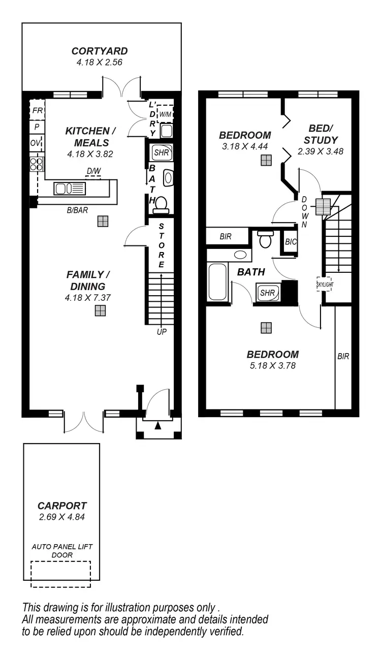 Floorplan of Homely house listing, 6 / 371 Angas Street, Adelaide SA 5000