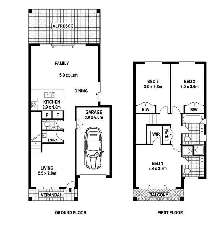 Floorplan of Homely house listing, 46 Donaldson Street, Bradbury NSW 2560