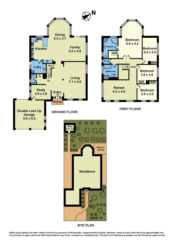 Floorplan of Homely house listing, 10 Sandalwood Circuit, Tarneit VIC 3029
