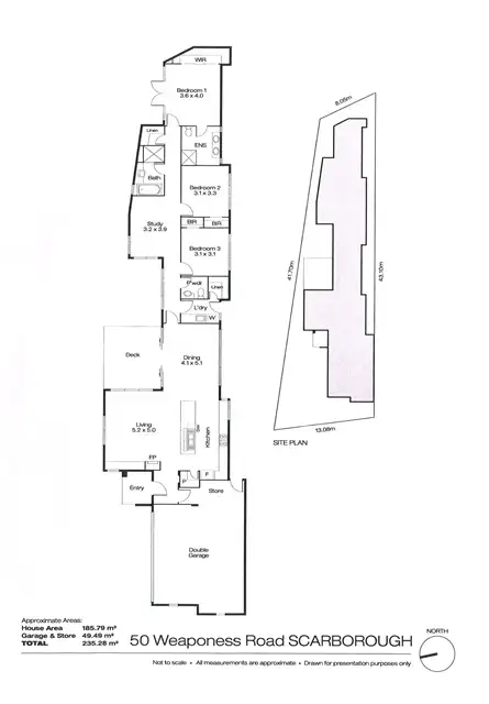 Floorplan of Homely house listing, 50 Weaponess Road, Scarborough WA 6019
