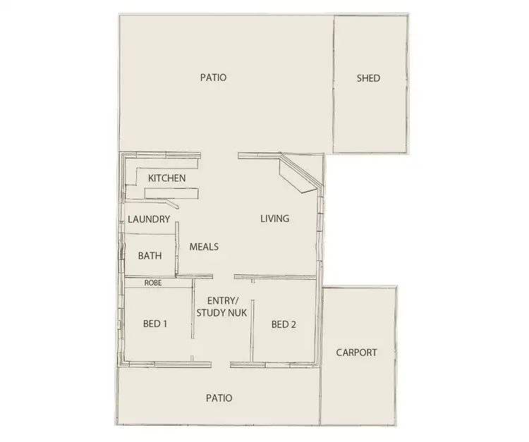 Floorplan of Homely house listing, 70 Teranca Road, Greenfields WA 6210