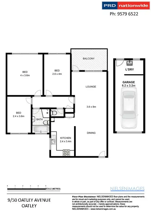 Floorplan of Homely unit listing, 9/50 Oatley Avenue, Oatley NSW 2223