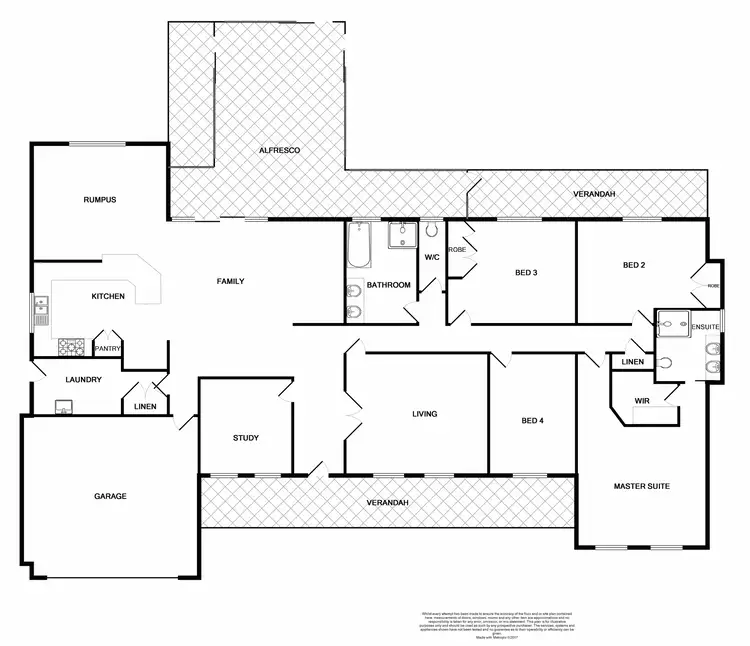 Floorplan of Homely house listing, 6 St Albans Pl, Morpeth NSW 2321