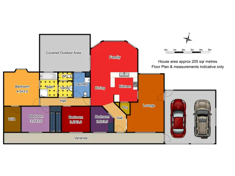 Floorplan of Homely house listing, 24 Booth Crescent, Orange NSW 2800