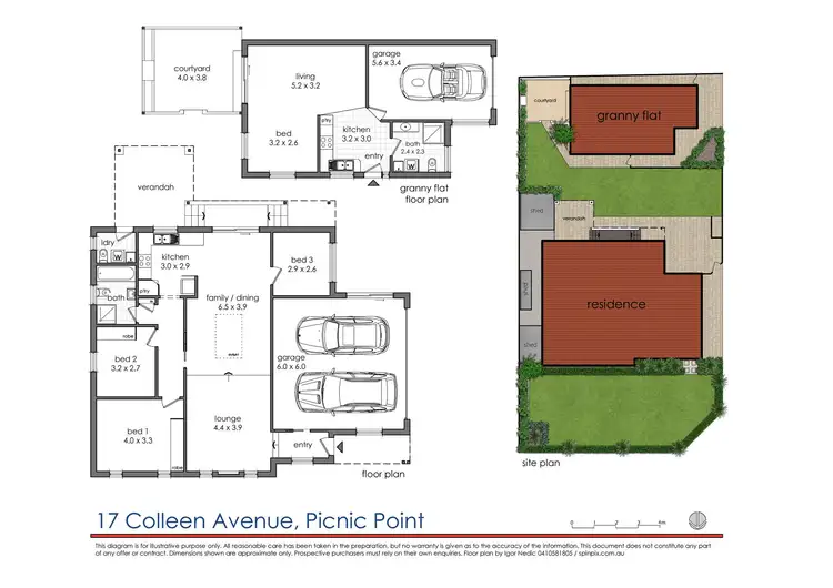 Floorplan of Homely house listing, 17 Colleen Avenue, Picnic Point NSW 2213