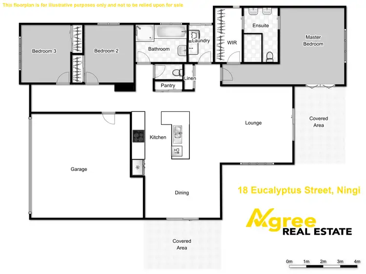 Floorplan of Homely house listing, 18 Eucalyptus Street, Ningi QLD 4511