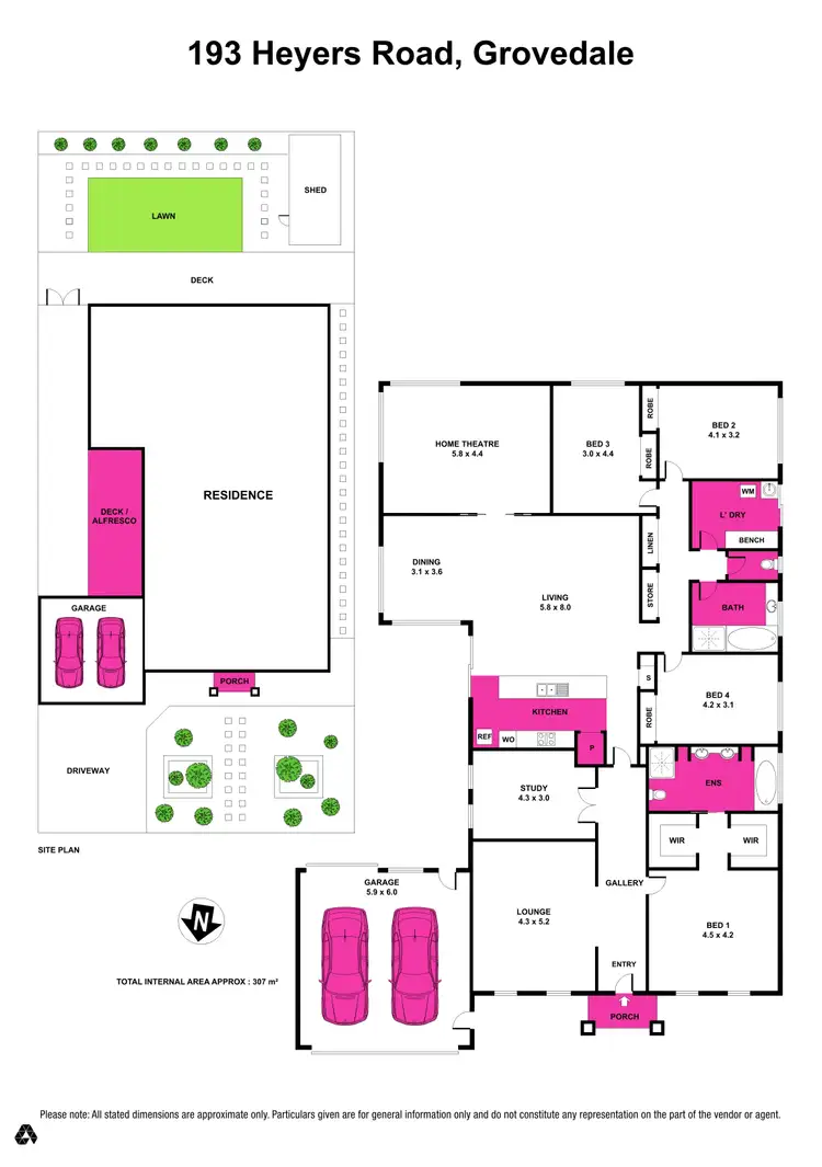 Floorplan of Homely house listing, 193 Heyers Road, Grovedale VIC 3216