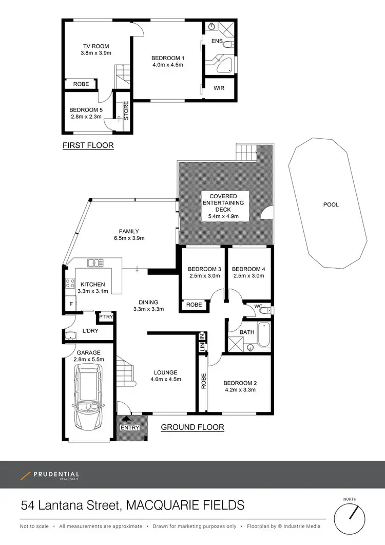 Floorplan of Homely house listing, 54 Lantana Street, Macquarie Fields NSW 2564