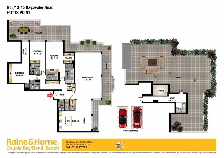 Floorplan of Homely apartment listing, 903/13-15 Bayswater Road, Potts Point NSW 2011