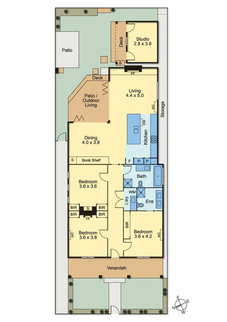 Floorplan of Homely house listing, 83 Cole Street, Williamstown VIC 3016
