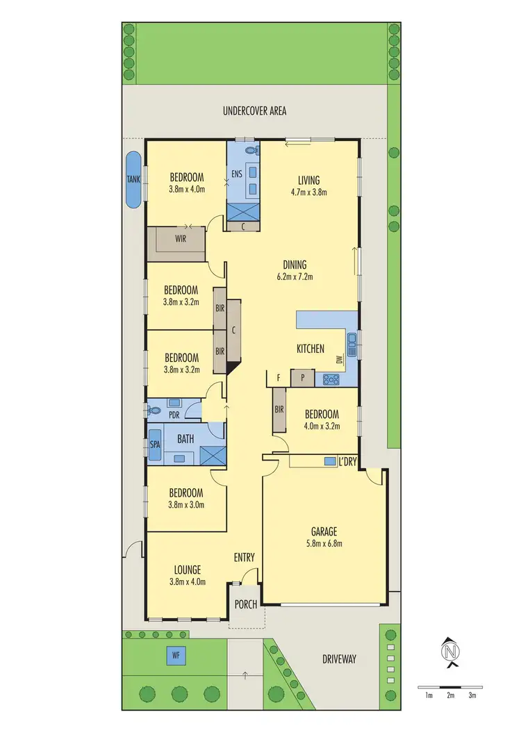 Floorplan of Homely house listing, 4 Dromana Way, Truganina VIC 3029
