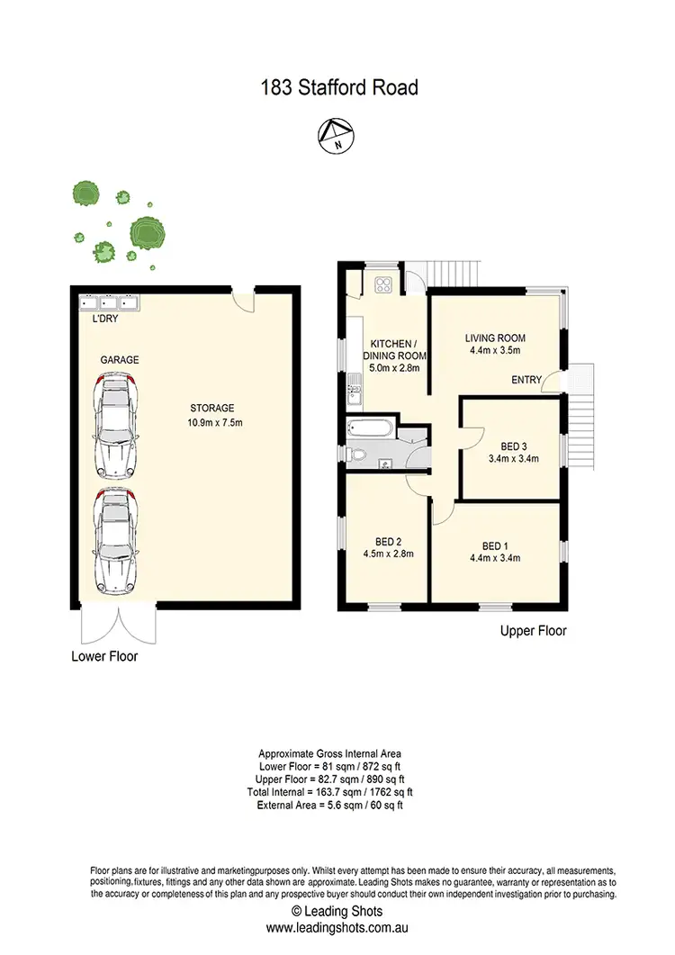 Floorplan of Homely house listing, 183 Stafford Road, Kedron QLD 4031