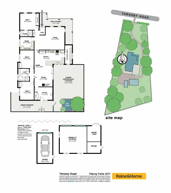 Floorplan of Homely house listing, 5 Throsby Road, Fitzroy Falls NSW 2577